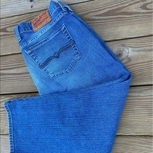 Lucky Brand Classic Rider Crop Capri Jeans